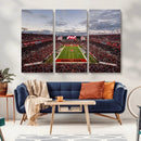 Florida Tampa Raymond James Stadium Wall Art Canvas Print - by MyGreatCanvas | Canvas Wall Art Prints | Photo Prints & Wall Decor