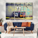 Banksy Life is Short Wall Art - Iconic Graffiti Art on by MyGreatCanvas | Canvas Wall Art Prints | Photo Prints & Wall Decor