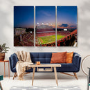 NC State Wolfpack Football Team Print - Raleigh