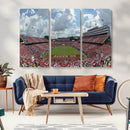 NC State Wolfpack Football Team Print Canvas- Raleigh