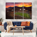 Colorado Buffaloes Football Team Print - Boulder Folsom