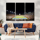 SMU Mustangs Football Team Print - Dallas Gerald J. Ford