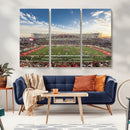 Framed Houston Cougars Football Team Print - Houston TDECU by MyGreatCanvas | Canvas Wall Art Prints | Photo Prints & Wall Decor