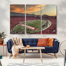 Camp Randall Stadium Wisconsin Badgers Large Wall Art Canvas