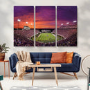 East Carolina University Pirates Football Print Canvas-