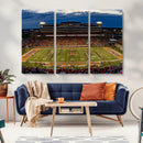 University of Illinois Fighting Illini Football Team Print - by MyGreatCanvas | Canvas Wall Art Prints | Photo Prints & Wall Decor