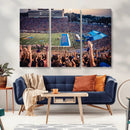 University of Kansas Jayhawks Football Team Art Print - by MyGreatCanvas | Canvas Wall Art Prints | Photo Prints & Wall Decor