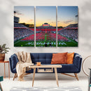 NC State Wolfpack Football Team Print Wall Art - Raleigh