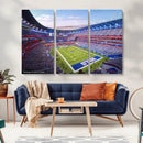 Buffalo Bills Football Team Print Canvas - Buffalo Highmark by MyGreatCanvas | Canvas Wall Art Prints | Photo Prints & Wall Decor