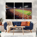 Iowa State University Cyclones Canvas Print, Football Team