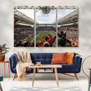 Miami Hurricanes Football Team Wall Art Print - Miami Hard by MyGreatCanvas | Canvas Wall Art Prints | Photo Prints & Wall Decor
