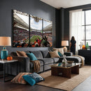 Miami Hurricanes Football Team Wall Art Print - Miami Hard