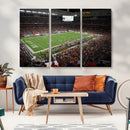 Miami Hurricanes Football Team Print Canvas- Miami Hard Rock
