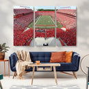 Rutgers Scarlet Knights Football Team Print - Piscataway SHI by MyGreatCanvas | Canvas Wall Art Prints | Photo Prints & Wall Decor