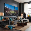 Texas Tech Red Raiders Canvas, Framed Football Team Print -