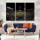 Framed Texas Tech Red Raiders Stadium Canvas, Texas Tech Red by MyGreatCanvas | Canvas Wall Art Prints | Photo Prints & Wall Decor