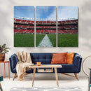 University of Tulsa Golden Hurricane Football Team Print - by MyGreatCanvas | Canvas Wall Art Prints | Photo Prints & Wall Decor