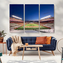 Rutgers Scarlet Knights Football Team Print - Piscataway SHI by MyGreatCanvas | Canvas Wall Art Prints | Photo Prints & Wall Decor