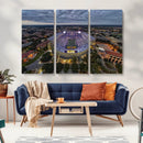 The Louisiana State University Tigers Football Team Print -