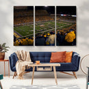 West Virginia Uni Mountaineers Football Team Print - Milan