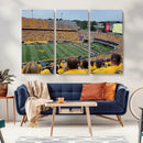 Puskar Stadium Canvas Print Wall Art - Morgantown Print -