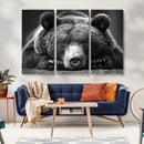 Resting Grizzly 399 Bear Canvas Print | Ready to Hang Wall