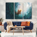 Powerful Jesus Canvas Print - Hand of Salvation,