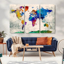 World Map Canvas Print – Framed Travel Map Wall Art for by MyGreatCanvas | Canvas Wall Art Prints | Photo Prints & Wall Decor