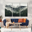 Misty Forest Canvas Print Wall Art Premium Canvas Print a