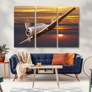 Old War Plane Wall Art Canvas Print by MyGreatCanvas | Canvas Wall Art Prints | Photo Prints & Wall Decor