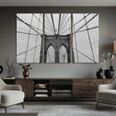 Large Brooklyn Bridge Wall Art Canvas Print