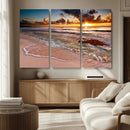 Sunset on Ocean Wall Art Canvas Print by MyGreatCanvas | Canvas Wall Art Prints | Photo Prints & Wall Decor