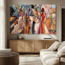 Abstract Afro American Jazz Canvas Wall Art | Music-Inspired by MyGreatCanvas | Canvas Wall Art Prints | Photo Prints & Wall Decor