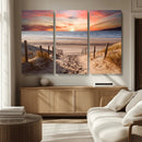 Sunset on the Sea Wall Art Canvas Print by MyGreatCanvas | Canvas Wall Art Prints | Photo Prints & Wall Decor