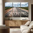 Recovery Road Wall Art Canvas Print