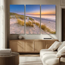 Sunrise On The Beach Wall Art Canvas Print