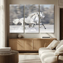 The White Horses Wall Art, Framed White Horses Wall Art