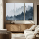 Foggy Pine Forest Wall Art Canvas Print by MyGreatCanvas | Canvas Wall Art Prints | Photo Prints & Wall Decor