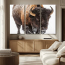 Bison Wall Art Canvas Print For Farmhouse, Wild Animal Wall by MyGreatCanvas | Canvas Wall Art Prints | Photo Prints & Wall Decor