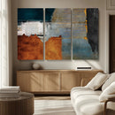 Modern Abstract Canvas Art Canvas Print - Framed and Ready