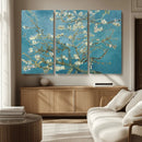 Vincent Van Gogh's Almond Blossom Abstract Wall Art Canvas,