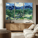 Olive Trees Van Gogh Wall Art Canvas Print