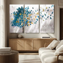 Tree Butterfly Abstract Tree and Butterfly Wall Art Canvas
