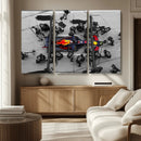 RedBull Formula 1 Canvas Wall Art Print