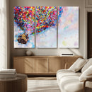Don't Look Up Movie Canvas Wall Art - Vibrant Floating House