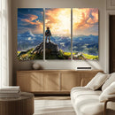 Legend of Zelda Breath of the Wild Game Wall Art Canvas, by MyGreatCanvas | Canvas Wall Art Prints | Photo Prints & Wall Decor