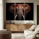 Wild Elephant Wall Art Canvas Print, Africa Savannah Wild by MyGreatCanvas | Canvas Wall Art Prints | Photo Prints & Wall Decor