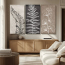 Minimalist Botanical Wall Art Canvas Print, Framed and Ready