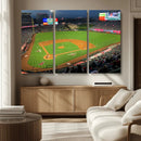 Angel Stadium Aerial Canvas Print – Los Angeles Angels