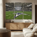 Dallas Cowboys Football Team Print - Arlington AT&T Stadium by MyGreatCanvas | Canvas Wall Art Prints | Photo Prints & Wall Decor